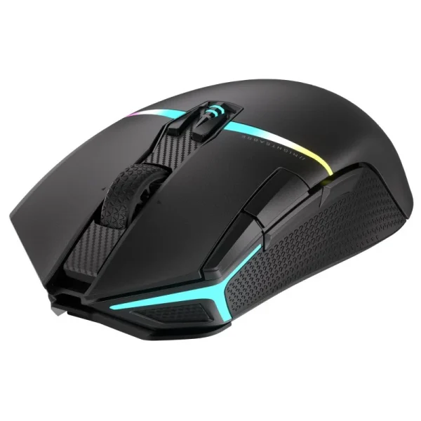 RATON CORSAIR INALAMBRICO GAMING NIGHTSABRE RGB BT OPTICO NEGRO - Imagen 4