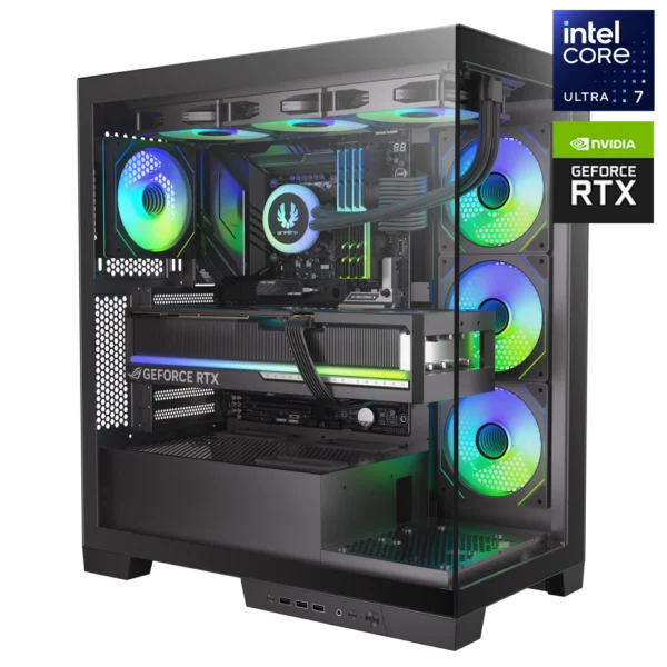 JD GAMING PRO - PC NEGRO INTEL CORE ULTRA 7 265KF / 32GB DDR5 / 1TB / RTX 5070