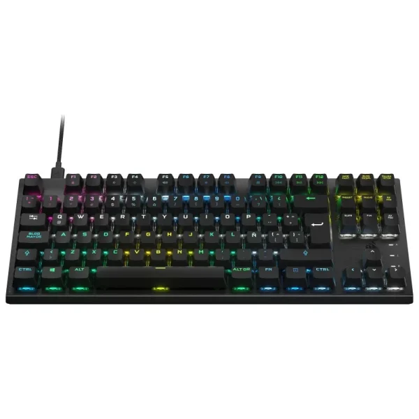 TECLADO CORSAIR USB K60 PRO TKL RGB CHERRY GAMING MECANICO - Imagen 2