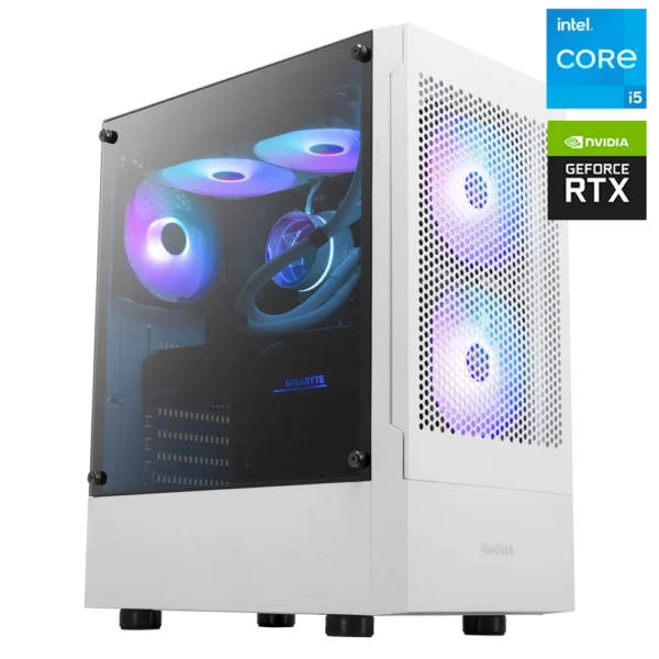JD GAMING PRO - PC BLANCO INTEL CORE I5-14400F / 32GB / 1TB / RTX 5070