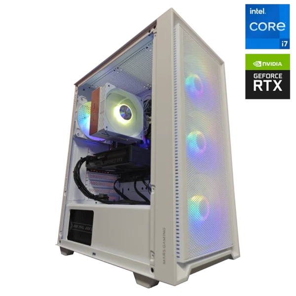 JD GAMING BASIC - PC BLANCO INTEL I7-12700KF / 32GB DDR5 / 1TB / RTX 5060