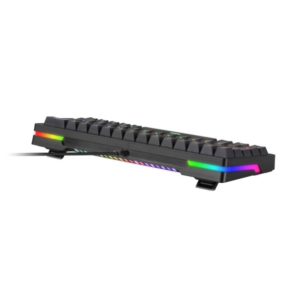 TECLADO MECANICO MKMINIPRO SWITCH BROWN RGB NEGRO MARS GAMING - Imagen 2