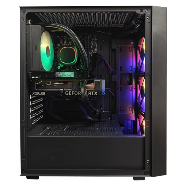 JD GAMING BASIC- PC NEGRO AMD RYZEN 5 5600 / 32GB / 1TB / RTX 4060 - Imagen 2