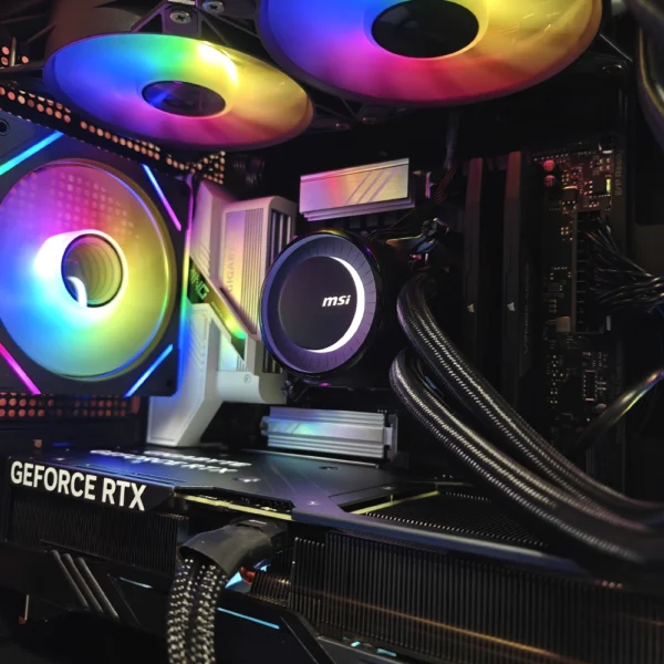 JD GAMING INFINITY - PC NEGRO CORE ULTRA 7 265KF / 32GB DDR5 / 1TB / RTX 5070TI - Imagen 3