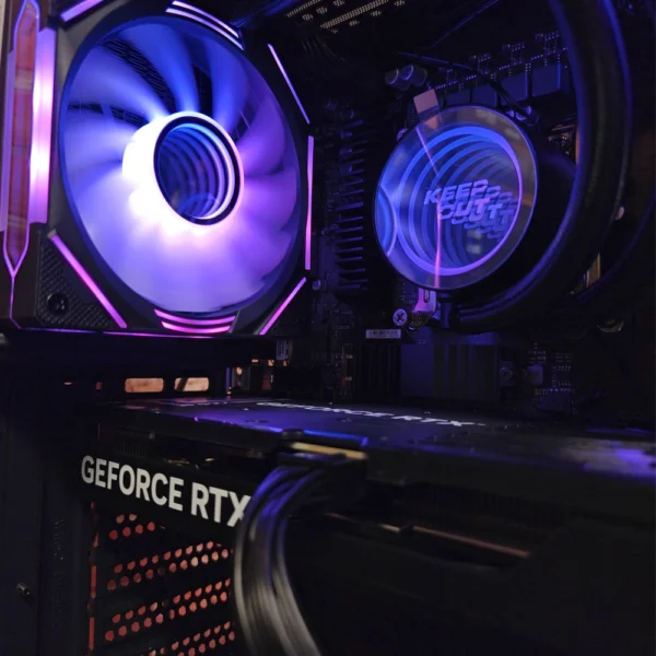 JD GAMING BASIC- PC NEGRO AMD RYZEN 5 5600 / 32GB / 1TB / RX 9060XT 16GB - Imagen 3