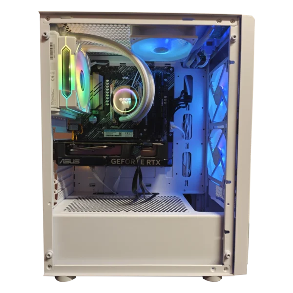 JD GAMING BASIC - PC BLANCO AMD R5 5600 / 32GB / 1TB / RX 7600 - Imagen 2