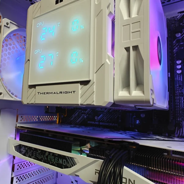 JD GAMING OUTLET - PC BLANCO AMD RYZEN 7 5700X / 32GB DDR4 / 1TB / RX 7600 - Imagen 3