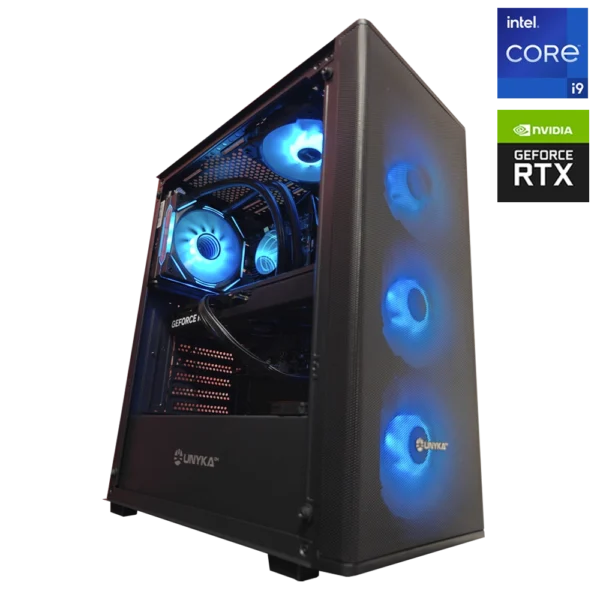 JD GAMING OUTLET - PC NEGRO INTEL I9-10900K / 32GB / 1TB / RTX 5060TI 16GB