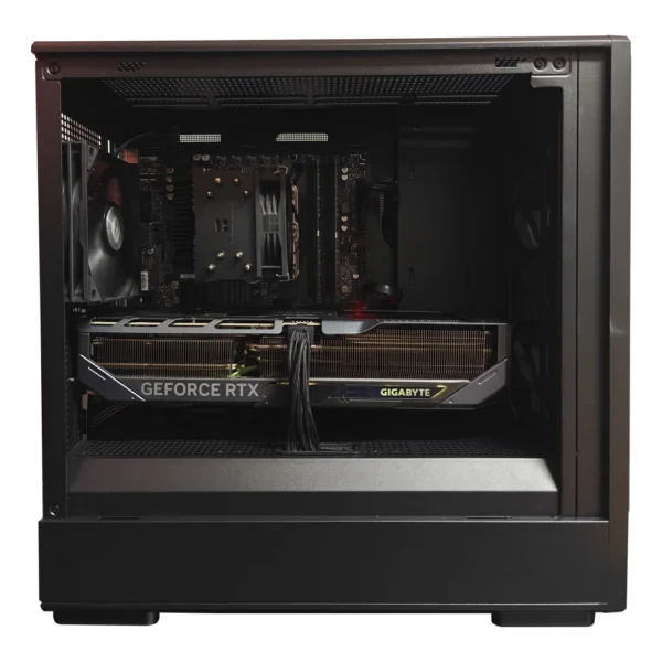 JD GAMING WORKSTATION- PC NEGRO AMD RYZEN 9 7900X / 64GB DDR5 / 2TB / RTX 5060TI 16GB - Imagen 2