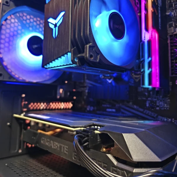 JD GAMING BASIC - PC NEGRO AMD RYZEN 5 5500 / 16GB / 500GB / RX 6500 XT - Imagen 3