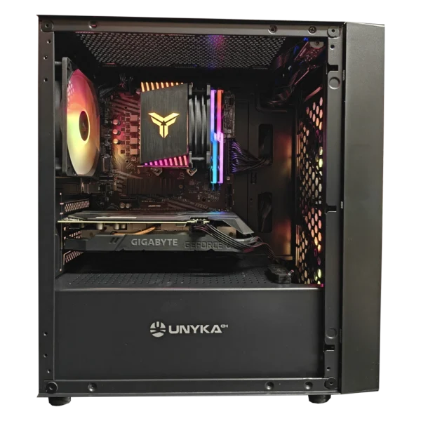JD GAMING BASIC - PC NEGRO AMD RYZEN 5 5500 / 16GB / 500GB / RX 6500 XT - Imagen 2