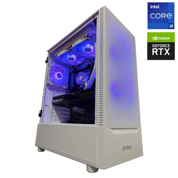 JD GAMING OUTLET - PC BLANCO INTEL I9-10900K / 32GB / 1TB / RTX 5070