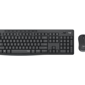 TECLADO + RATON WIRELESS MK295 USB SILENT NEGRO LOGITECH