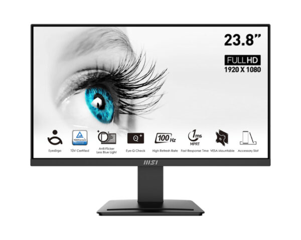 Monitor MSI PRO MP2412 23.8" LED FullHD 100Hz