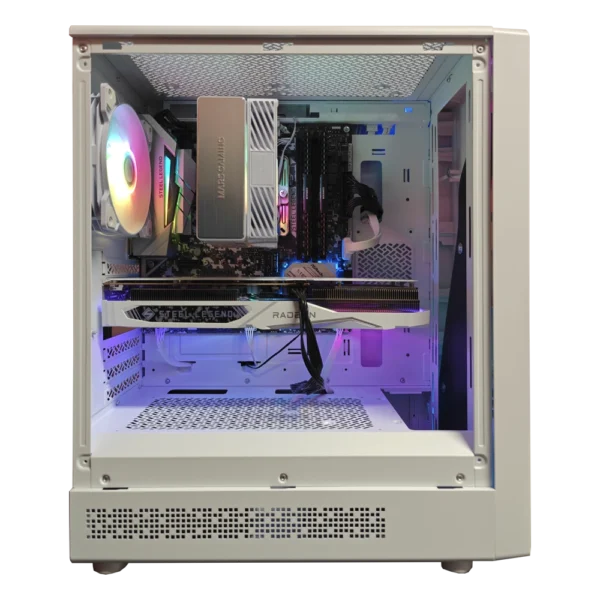 JD GAMING BASIC- PC BLANCO AMD RYZEN 5 5600 / 32GB / 1TB / RX 7600 - Imagen 2
