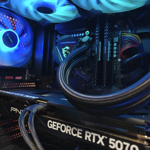 JD GAMING PRO - PC NEGRO AMD RYZEN 7 5800X / 32GB / 1TB / RTX 5060TI 16GB - Imagen 3