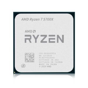 AMD Ryzen 7 5700X Tray – Procesador Gaming AM4 3.4/4.6Ghz