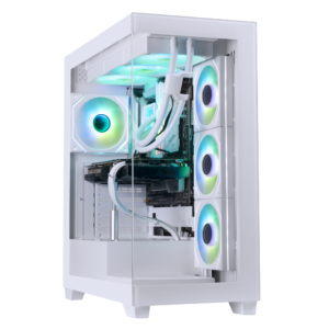 JD GAMING INFINITY - PC BLANCO RYZEN 7 7800X 3D / 32GB DDR5 / 1TB / RTX 5070TI