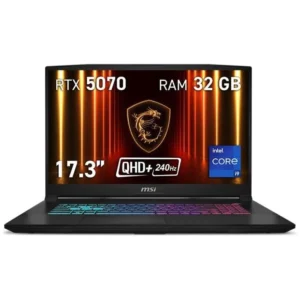 Portátil Gaming MSI Katana 17 HX B14WGK-034XES Intel Core i9-14900HX 32GB DDR5 1TB SSD RTX 5070 17.3" QHD