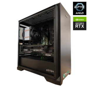 JD Workstation EPYC 7402 + RTX 3090 — 24 Núcleos / 24GB VRAM / 128GB DDR4 ECC